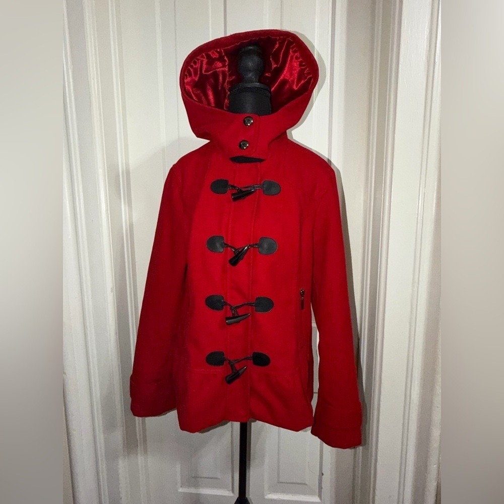 Women's Hydraulic size XL Bold Red‎ winter coat, jacket Y2K